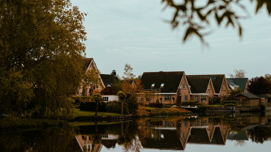 huizen aan water Nederland