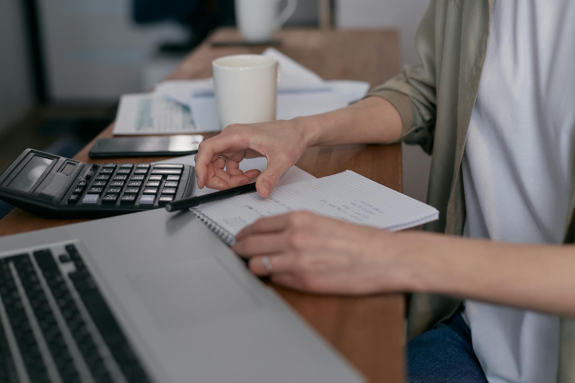 administratie boekhouding rekenmachine