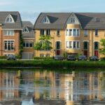 woonwijk nederland water huizen
