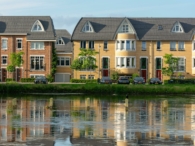 woonwijk nederland water huizen