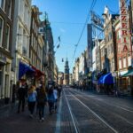 stad Amsterdam winkelen winkelstraat winkels
